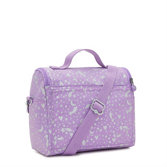 Kipling New Kichirou Printed Lunch Bag Väska Lila | SE 1280KO